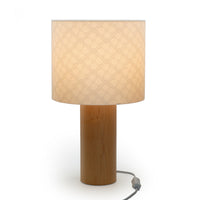 Decent Living Wooden Maple Table Lamp - Flower-Made in Canada with local premium Canadian maple.