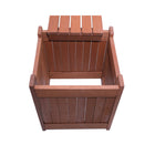 Dura Housewares Tropical Flower Box Bench-Adds extra seating with a modern, decorative touch