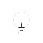 Kensington L1000 Bicolor Ring Light with Webcam Mount - Black -Adjustable Color Temperature: Select the best light color (cool, natural, warm) anywhere, anytime