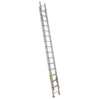 Featherlite - Échelle à coulisse industrielles robustes en aluminium - 28 pi-Hauteur max. ouverte: 29 pi