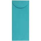 JAM Paper #11 Policy Envelopes, 4.5 x 10.38, Brite Hue Sea Blue Recycled, 100 Pack (3156395g)-Sea blue