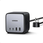 UGREEN DigiNest 65W Desktop Charging Station-65W Fast Charging: The 65W GaN charging station, powered by the advanced GaN III chip, allows the USB-C ports to deliver fast charging speeds of up to 65W. This means you can fully charge your 13” MacBook Air 2022 in less than 1.5 hours. 