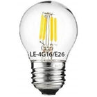 Northern Stars - DEL Ampoule LE-4G16/30/CL 3000K 120V 4W E12 450 LM Clear 40W Filament - Paquet de 2-Filament