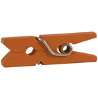 JAM Paper - Pinces à linge en bois - petites - 2 -2 cm - orange - 50 pinces à linge/paquet-Taille : Petit (7/8")