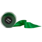 JAM Paper Double Faced Satin Ribbon - 1 1/2" W x 25 yd. - Emerald Green-Quantity: Roll Sold Individually