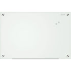 Quartet Infinity Magnetic Glass Dry-Erase Board - White - 36" x 24"-Superior Surface. Tempered safety glass will not stain, ghost or dent