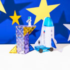 MAGNA-TILES Space 32-Piece Magnetic Construction Set-Developmental: Encourages children to learn through play, exploring cause and effect and other logic principles, while fostering the development of hand-eye coordination and fine motor skills. 