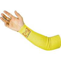 Jomac Canada Kevlar Sleeves, Kevlar, 18", Ansi/Isea 105 Level 3, Yellow - 6 Pack-Colour: Yellow
