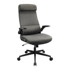 COUGAR Stryder Office Chair with Lumbar Support & Flip-Up Armrests - Grey-Spacious, Ergonomic Comfort: A generously sized seat ensures plenty of room to shift, stretch, or settle in