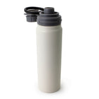 General Supply Goods + Co - Bouteille d'eau en acier inoxydable avec double couvercle - 730 ml - de mastic-7