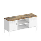 Manhattan Comfort Landen 47.3" Modern TV Stand - White-30 Day Limited Manufacturer's Warranty