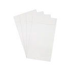 JAM Paper #16 Policy Open End Envelopes, 5.88 x 12, White, 100 Pack (416211891g)-Perfect for greeting cards, invitations, weddings or any announcement