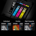 Epson 252 Ink Cartridge - Standard Capacity - Yellow-Epson printing system is specifically designed to be used with Epson Genuine Cartridges. Use of non-genuine ink could cause damage not covered under the printer's limited warranty
