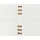 Moleskine 2026 Spiral 12-Month Soft Cover Solar Year Planner - 5" x 8.25" - Black-Productivity Companion To Plan Monthly Goals As Well As Space To Reflect At The End Of Each Month