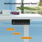 ShoppingAll Dual Motor Height Adjustable Electric Standing Desk Frame - White-The engineered dual motor design offers motion noise less than 55dB and adjustment speed of up to 25-35mm/s