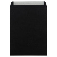 JAM Paper - Enveloppes ouvertes pour catalogue en papier texturé sans fermoir, 10 x 13 po, noir, 100 par boîte-Noir