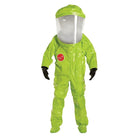 Dupont Personal Protection Encapsulated Suit Tychem Tk Level A Extra Wide Shield, XL (TK554T-XL)-Colour: Lime-Yellow/Yellow