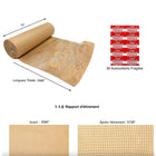 Reliabag  - Papier d’emballage coussiné en nid d'abeille avec autocollants fragiles - 15" x 295'-Recyclable, biodégradable et fabriqué à partir de papier 100 % recyclé