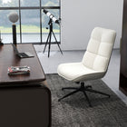 Homy Casa Relax Ergonomic Office Chair with Chenille Fabric - Ivory Beige-Soft, ergonomic upholstery for all-day comfort