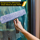Gritt Commercial 14" Heavy-Duty Swivel Window Washer - 12 Pack-Can be used handheld or with an Gritt Commercial telescopic pole