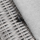Modway Conway Outdoor Patio Wicker Rattan Ottoman - Light Grey-8