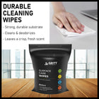 Gritt Commercial Surface Care All-Purpose Cleaning Wipes - Fresh Scent - 8" x 6" - 800 Wipes Per Roll - 4 Pack-Designed for use with center-pull dispensers