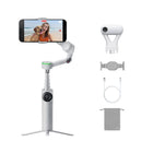 Insta360 Flow 2 AI Tracker Bundle - Stone Grey-Compact & Portable