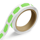 JAM Paper Standard Label Rolls - Marquis Shaped - 1 7/8 x 3 15/32 - Neon Green - 125 Labels/Roll-Colour: Neon Green | Make your mail stand out with colourful shipping address labels.