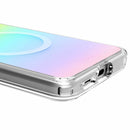Avana Cosmic Case Compatible with MagSafe for Galaxy S25 - Violet-10 ft. drop protection