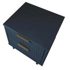 Manhattan Comfort Granville Modern Dresser and Nightstand Set - Midnight Blue-10