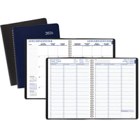 Staples 2026 Weekly/Monthly Planner - 11" H x 8" W - Assorted Colours - Bilingual-14 months: December 2025 - January 2027