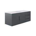 Modway Vitality 48" Single Sink Bathroom Vanity - Grey/White-Modern Bathroom Vanity