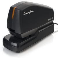 Swingline Optima 50 Electric Stapler Value Pack-Staples from 2-25 sheets with standard staples. For sheet capacities of 25-50 sheets, Optima high-capacity staples are required