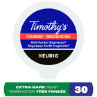 Timothy’s Rainforest Espresso - Extra Dark Roast - K-Cup Coffee Pods - 30 Pack-5