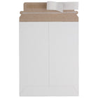 JAM Paper Photo Mailer Stiff Envelopes with Self Adhesive Closure, 7 x 9, White, 10 Pack (1456649g)-Clear