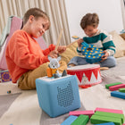 tonies Lalalinos: Akio The Best Band In Bumbaloo Audio Play Figurine-Hand-painted collectible characters magnetically attach to the Toniebox, making it easy for kids to switch content on their own.