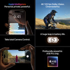 Apple iPhone 16 Pro 6.3" - 128 GB - Natural Titanium - Unlocked-Customize Your Phone: With iOS 18 you can tint your Home Screen icons with any colour. Find your favourite shots faster in the redesigned Photos app. And add playful, animated effects to any word, phrase or emoji in iMessage