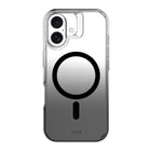 AXS Crystal Shield D3O MagSafe Compatible Phone Case for Apple iPhone 17 - Smoke Gradient-Anti-UV material offers a crystal clear design displaying the original design of your phone