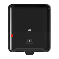 Tork Matic Hand Towel Roll Dispenser - Black-Paper roll towels dispenser in functional and modern Elevation Design: the convenient one-at-a-time dispenser avoids waste and reduces consumption