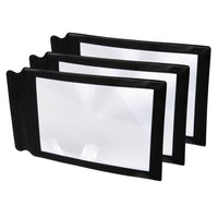C-Line - Grande loupe en feuille, 8,7 po x 5,5 po , paquet de 3-Aide les enfants à comprendre le monde par l'exploration et l'observation.