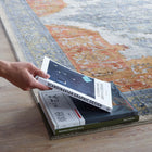 Modway Citlali Distressed Southwestern Aztec Area Rug - 8 ft W x 10 ft L - Multicolored-100% Soft cross-woven polyester