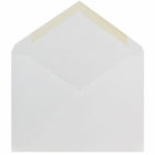 JAM Paper - Enveloppes d'invitation A6 avec rabat en V - 4,75 po x 6,5 po - Blanc - 50/paquet (J0567I)-Taille : A6 (4,75 x 6,5 pouces)