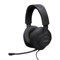 JBL Quantum 100 M2 Wired Over-Ear Gaming Headset-Be at the center of the game with JBL QuantumSOUND Signature