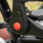Qaba - Tricycle pour tout-petit 4 en 1 - gris-Ceinture de sécurité à 3 points et barre de protection amovible 