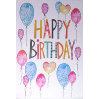 Rosedale 5-1/2" x 8" General Birthday Greeting Cards/Envelopes - 12 Pack-Card shop quality greeting cards