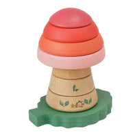 Manhattan Toy - Champignon magnétique en bois, inspiré du folklore-8 pièces magnétiques en bois