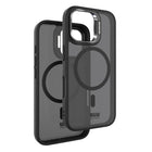 Blu Element Chromatic Kick MagSafe Case for iPhone 17 - Black-Extra camera protection with fold-out Kickstand for landscape viewing