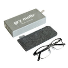 Gry Mattr Lunettes De Lecture Anti Lumière Bleue - PUNCTUAL BL +2.00-Protège contre la lumière bleue de tous les dispositifs numériques