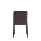 Manhattan Comfort Paris Modern Leatherette Upholstered Dining Chairs - Grey - Set of 6-10