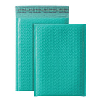Quality Park - Enveloppes à bulles en poly avec fermeture pelable Redi-Strip - 9 po L x 6 po l - sarcelle - paquet de 8-Vous recevrez un paquet de 8 enveloppes à bulles sarcelle de 9 po L x 6 po l avec une fermeture facile à peler